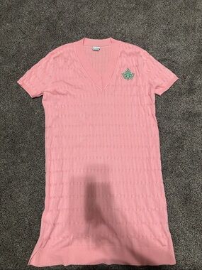 IVY STOREHOUSE AKA Crest V-Neck Knit SZ LX
